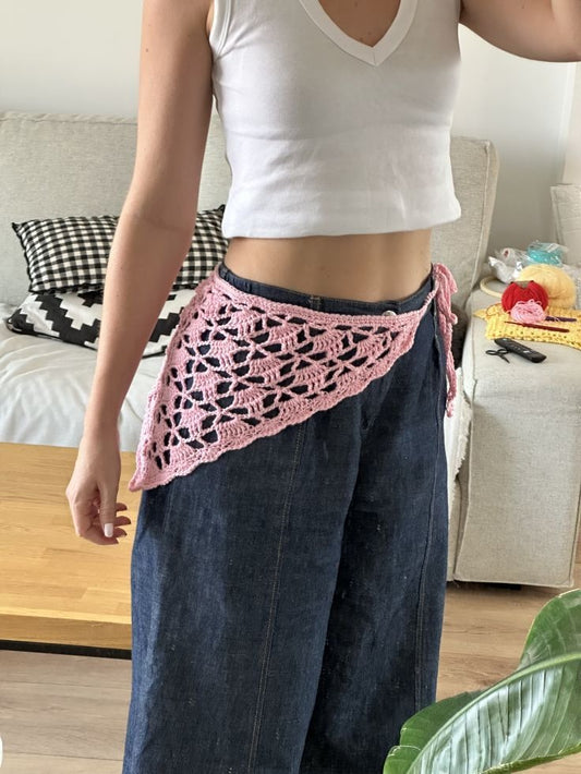 handmade crochet bandana